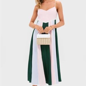 Hyacinth House
Pink, Green & Blue Striped Baxter Maxi Dress L NWT
Tuckernuck